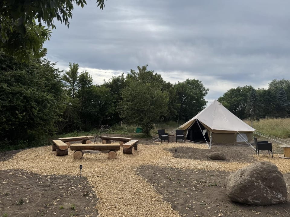 Glamping Lille Strandbygård Campground/ 
RV Resort in Bornholm