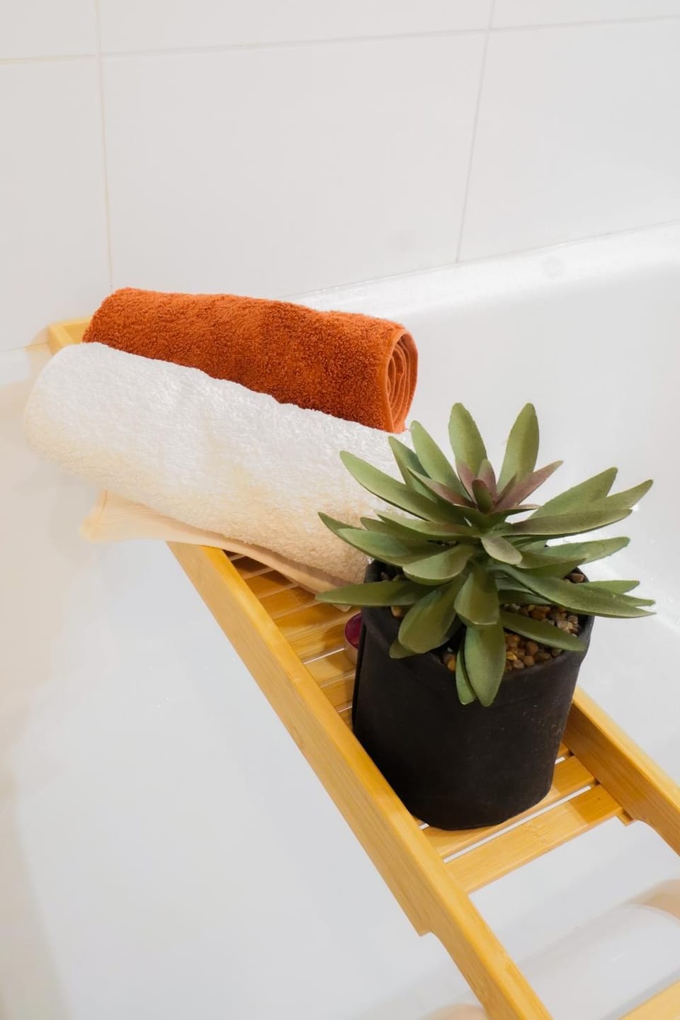 Decorative detail, towels
