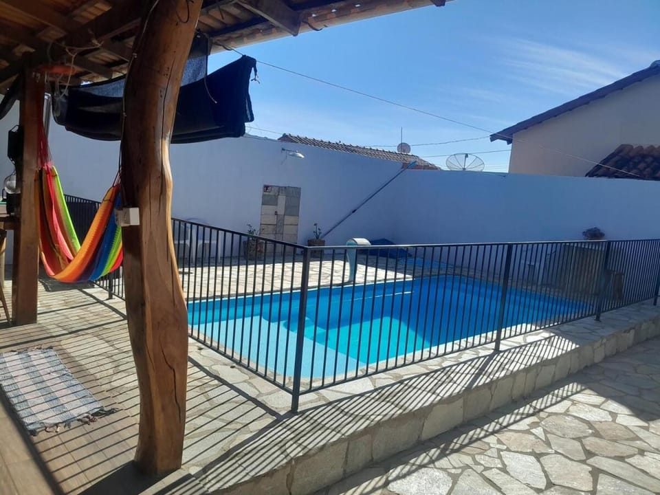 Beach House with heated pool 3 km from downtown House in State of Goiás