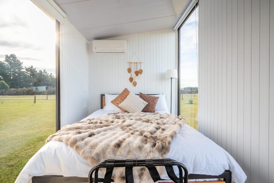 The Morning Meadow X by Tiny Away House in Canterbury