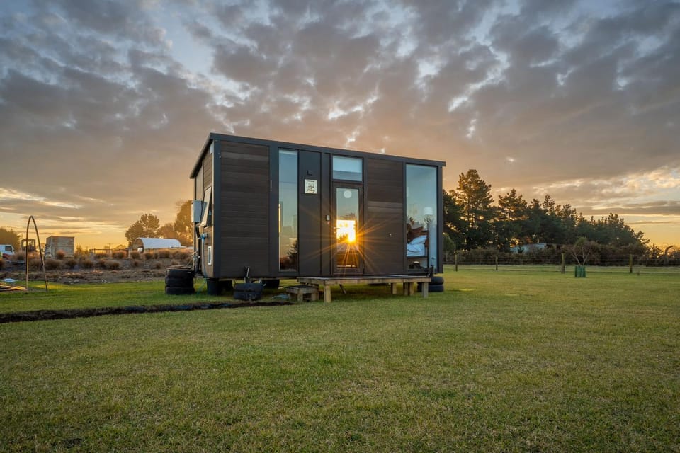 The Morning Meadow X by Tiny Away House in Canterbury