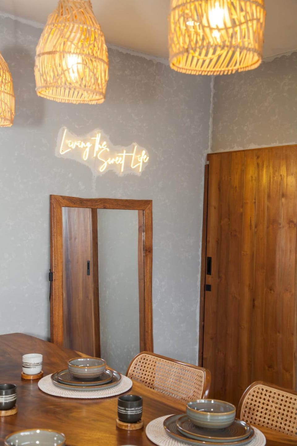 Dining area