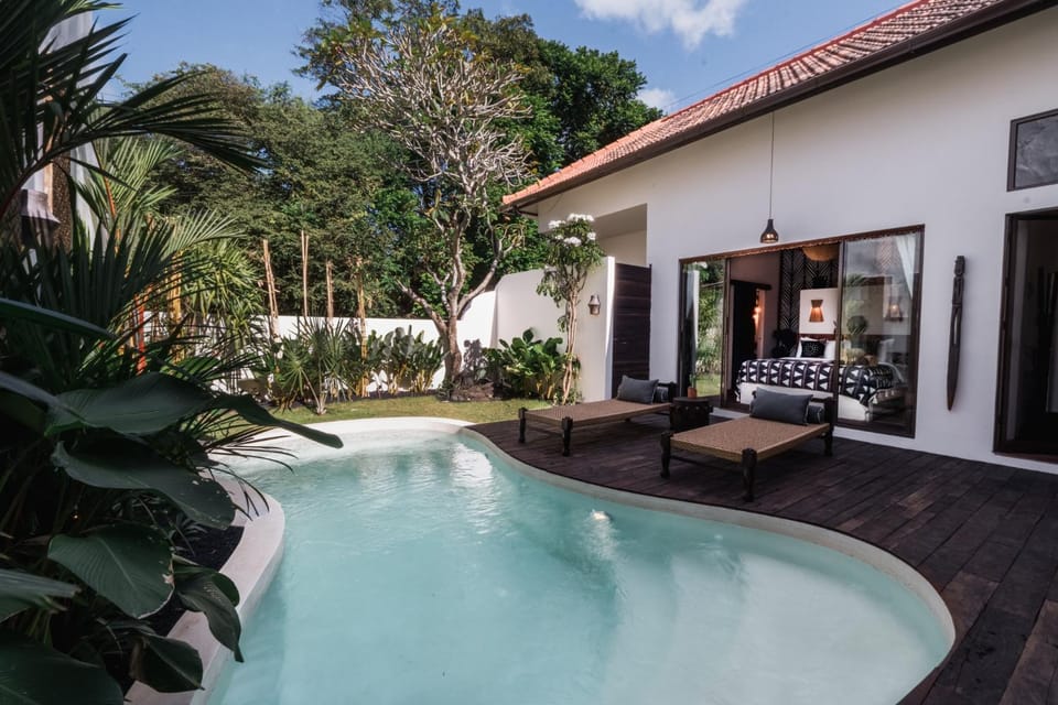 Garden, Pool view