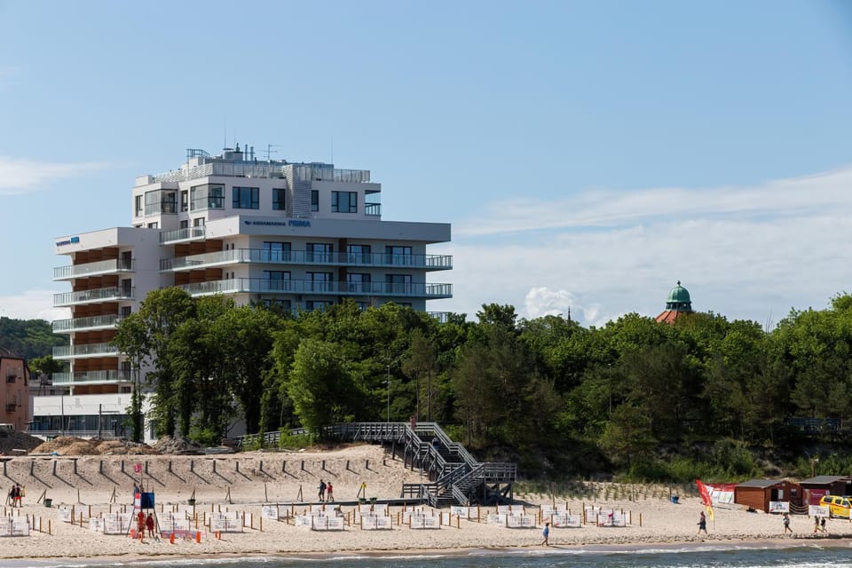 Property building, Beach