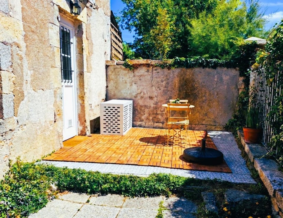 Property building, Patio, Garden, Garden view