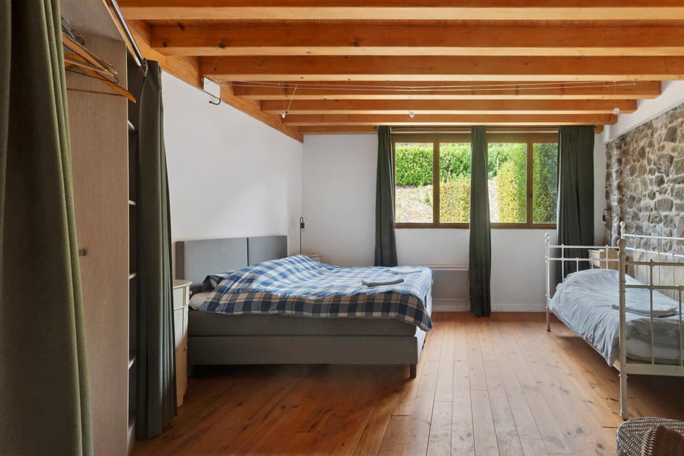 Property building, Living room, Bedroom