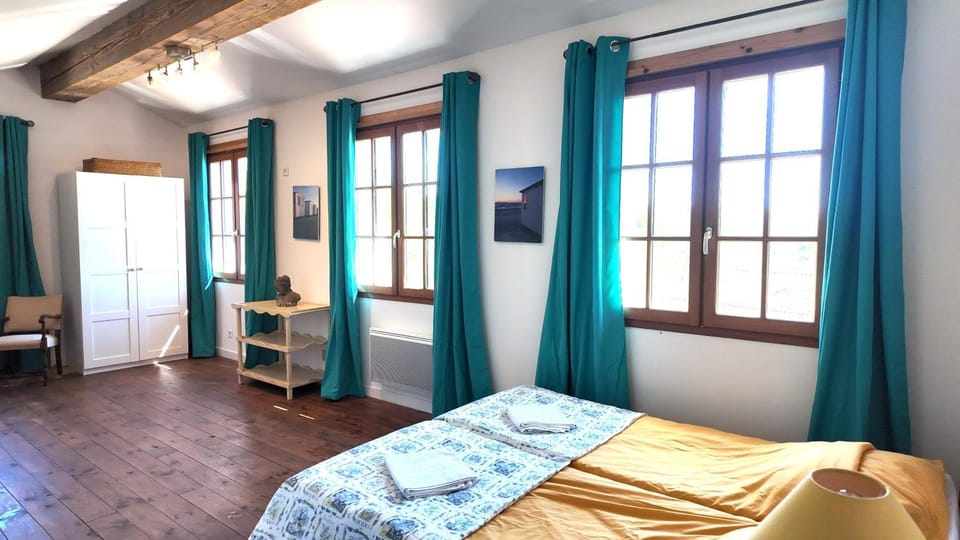 Property building, Living room, Bedroom