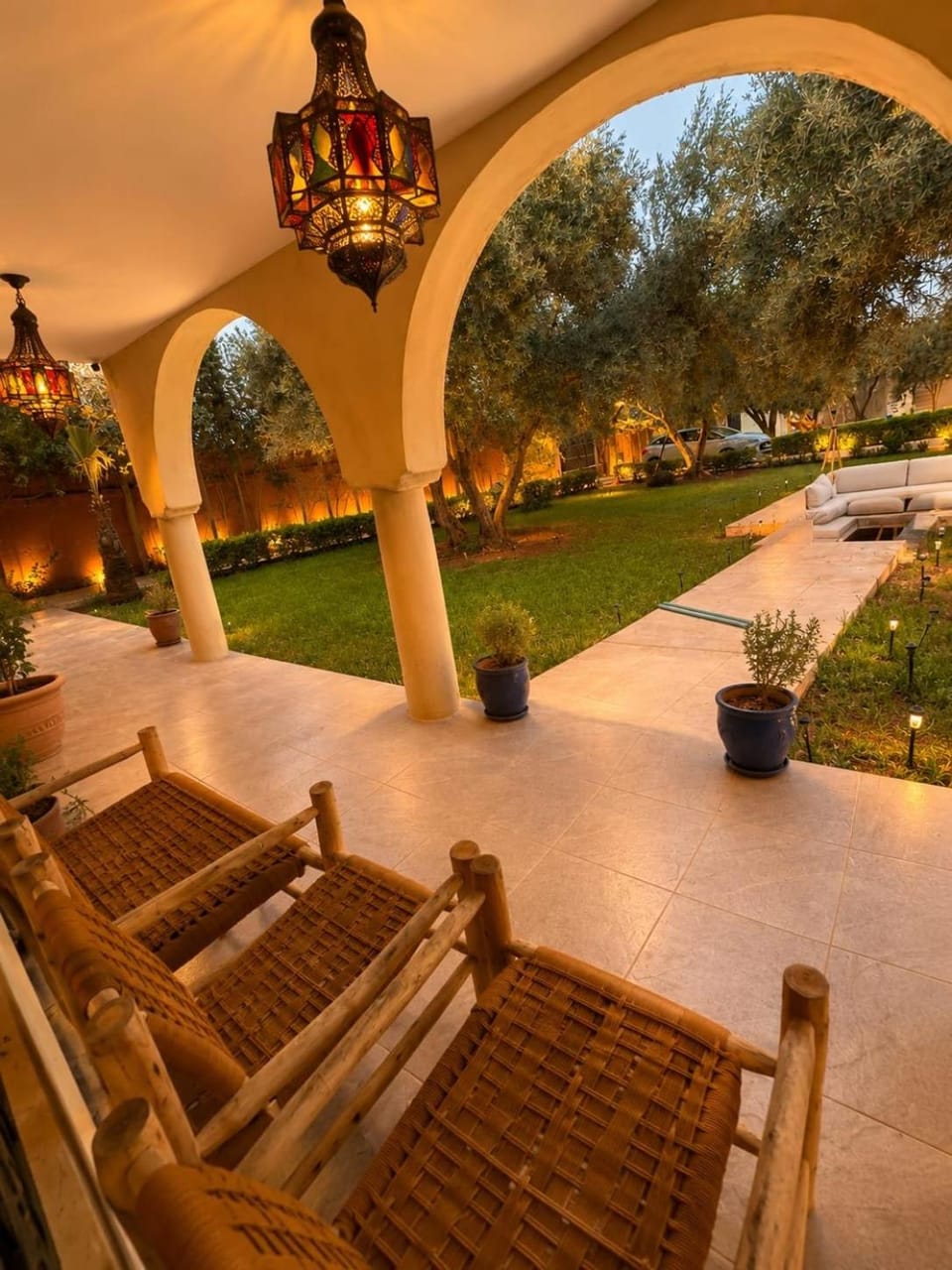 Seating area, Garden view