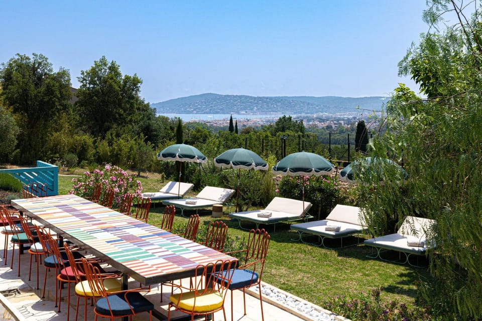 REF 2159 - Grimaud - Sea view villa for rent Villa in Grimaud
