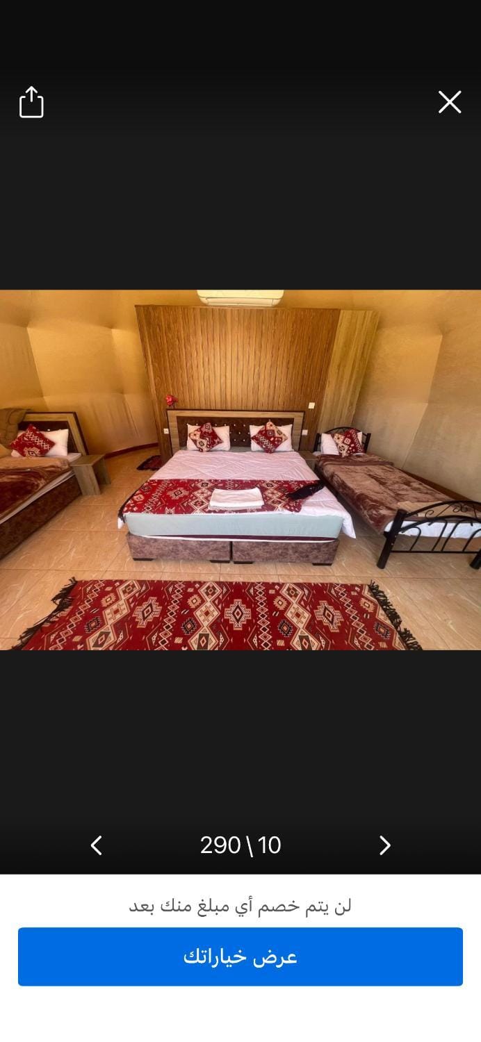 Wadi Rum Flower Camp Luxury tent in South District