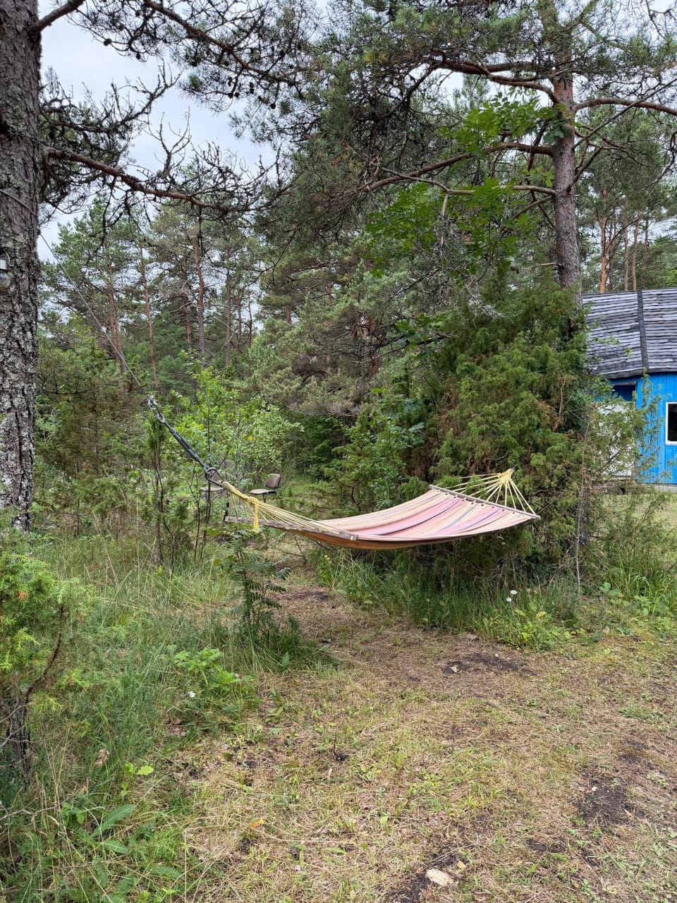 Lovely blue blue house in Saaremaa Apartment in Estonia