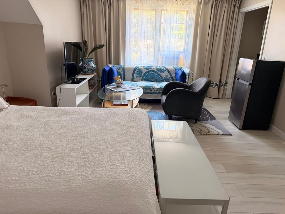 TV and multimedia, Photo of the whole room, Seating area, Bedroom
