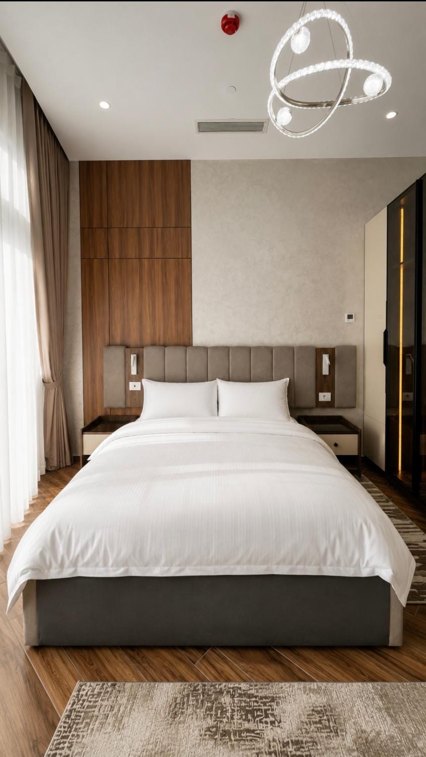 Bed, Photo of the whole room, Bedroom, wardrobe