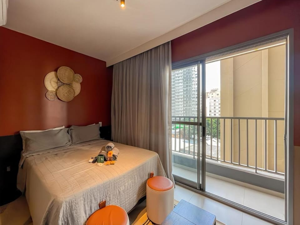CO609 · Consolação Design -5min Metrô | Academia | Rooftop Apartment in Sao Paulo City