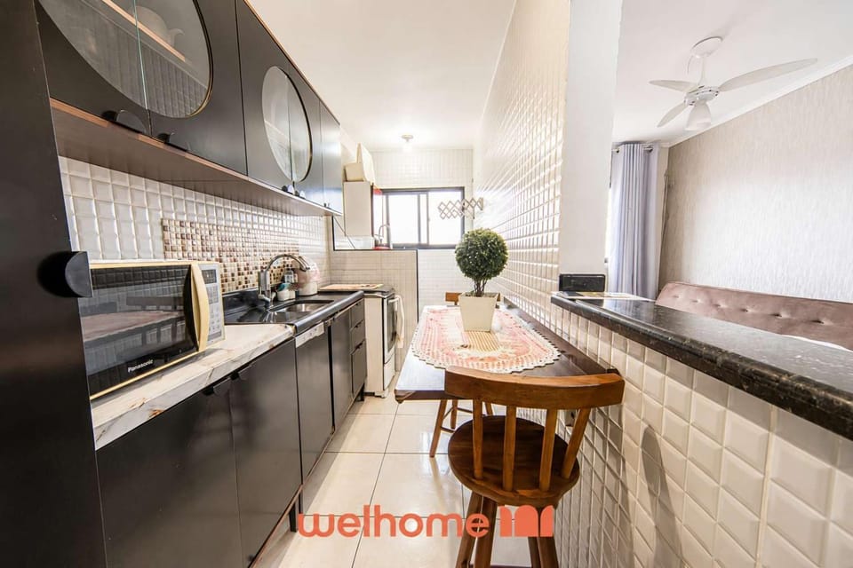 Apartamento na Praia Grande a 700m da Praia Apartment in State of São Paulo