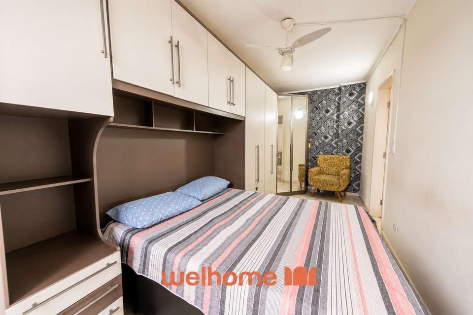 Apartamento na Praia Grande a 700m da Praia Apartment in State of São Paulo
