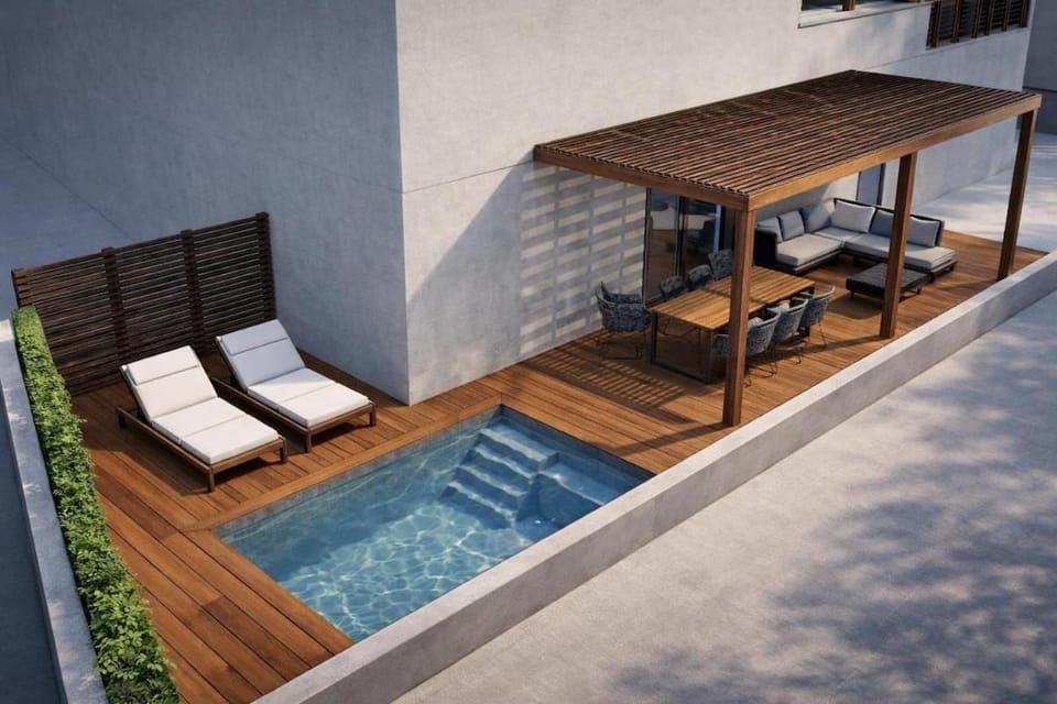 Poolhouse Villa Janssen with private Pool 2p Apartment in Jan Thiel