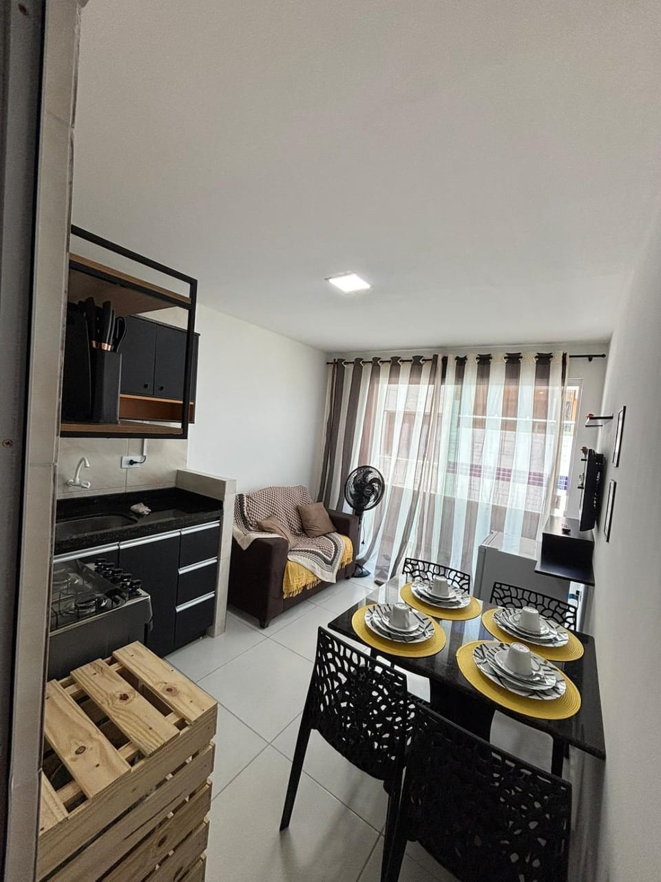 Apt confortável em Porto de Galinhas, a 1 km do centro Apartment in Ipojuca