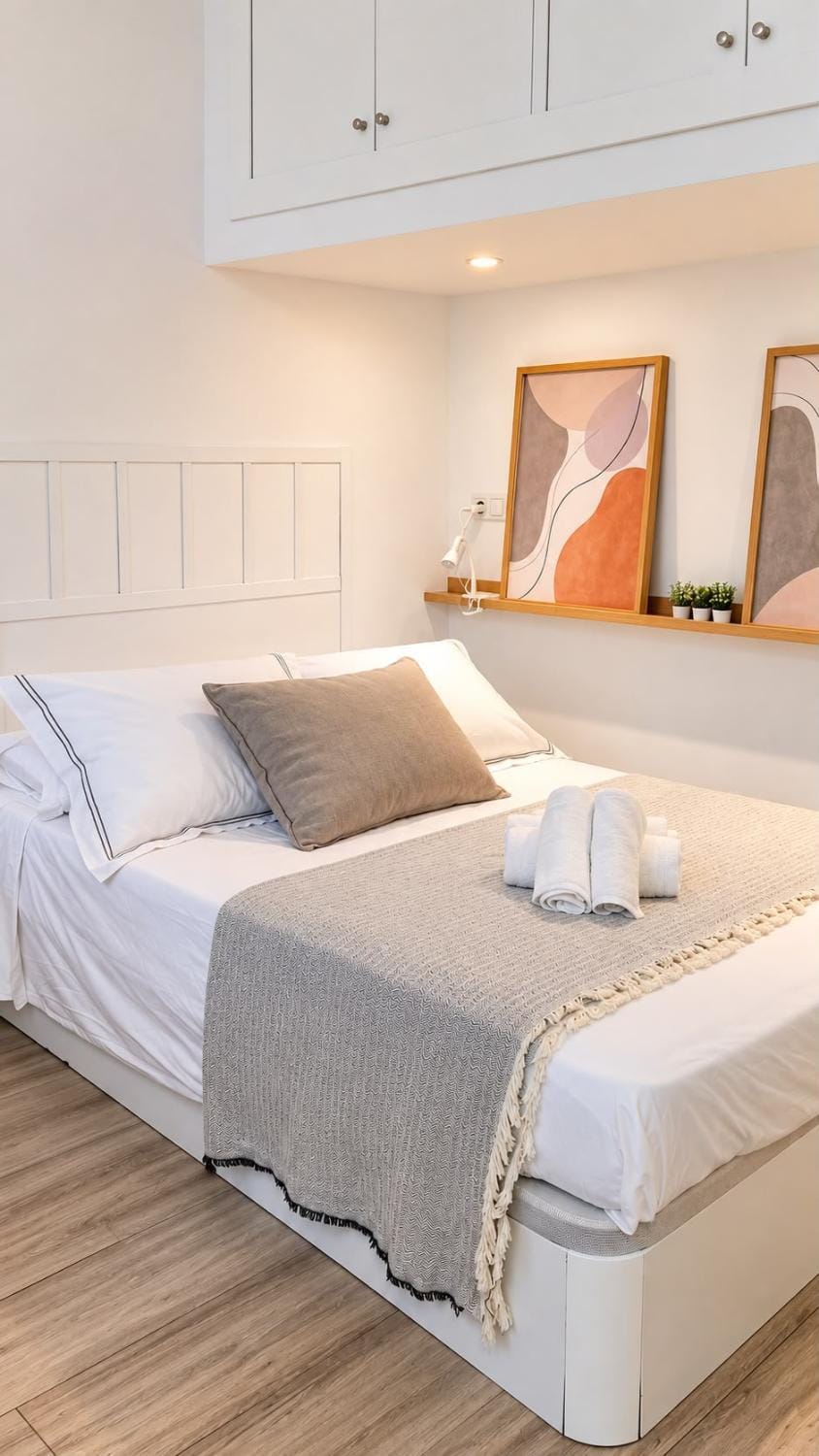 Bed, Bedroom, wardrobe