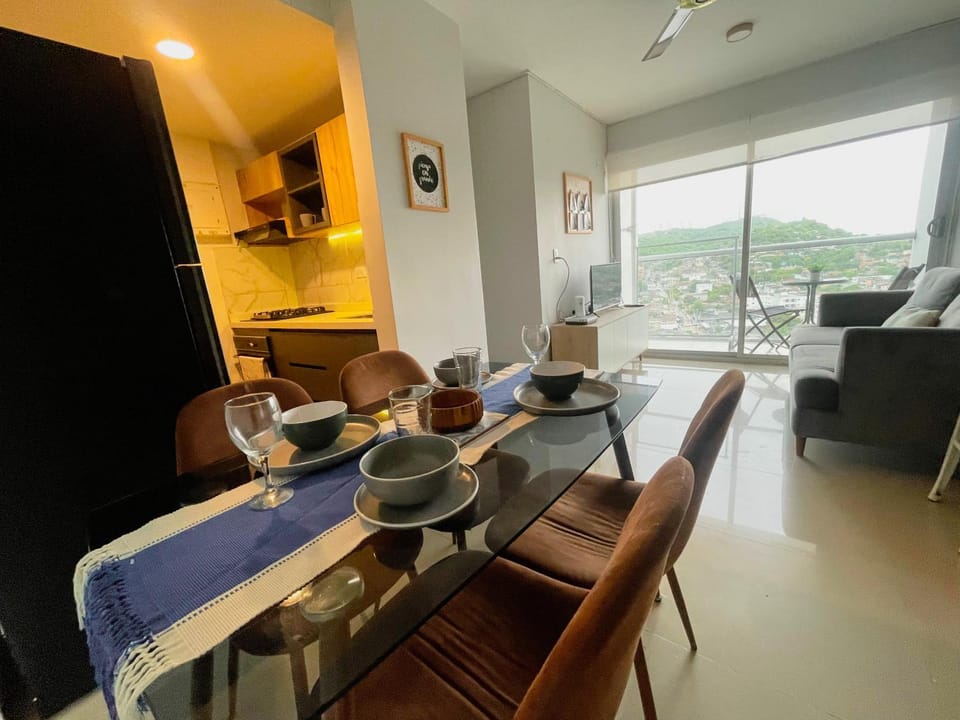 Living room, Dining area