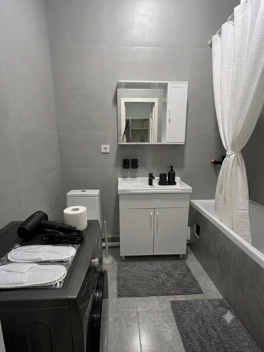 Уютное пространство в большом городе Apartment in Almaty