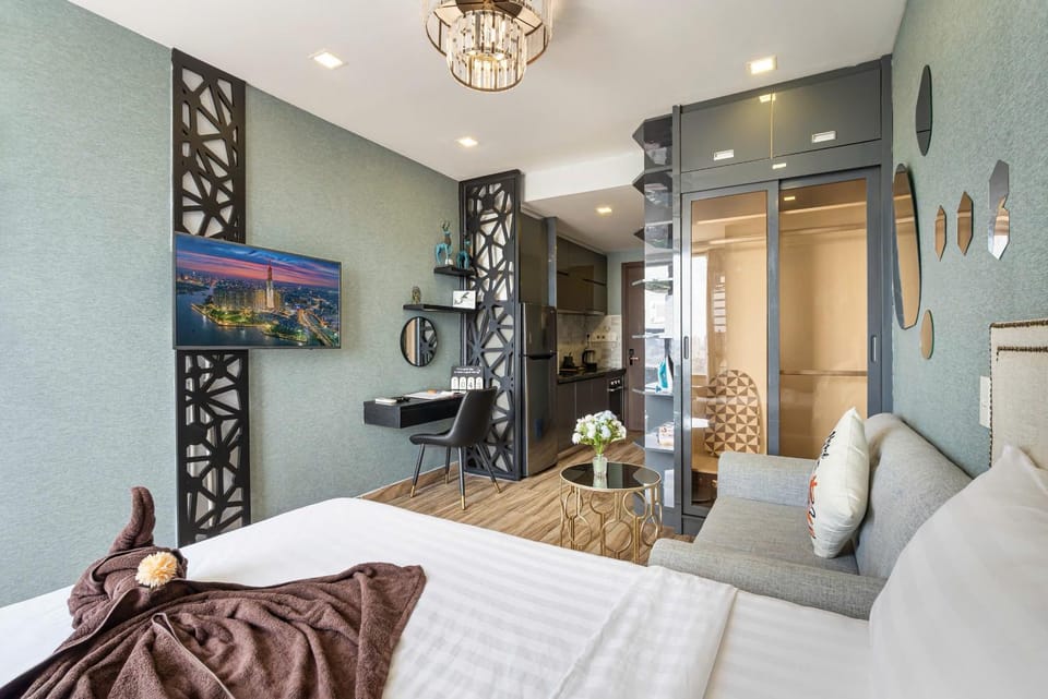 Rivergate Residence Ho Chi Minh Central Free Pool Walk To District 1 Apartment in Ho Chi Minh City