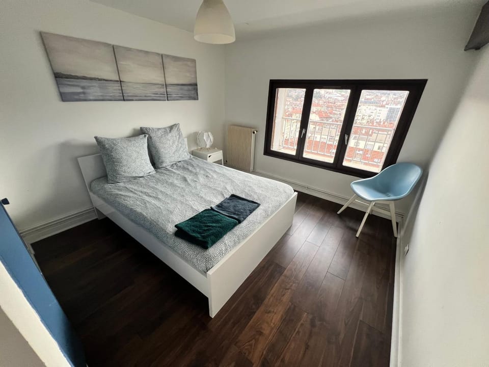 Bed, Photo of the whole room, Bedroom, heating, internet, towels