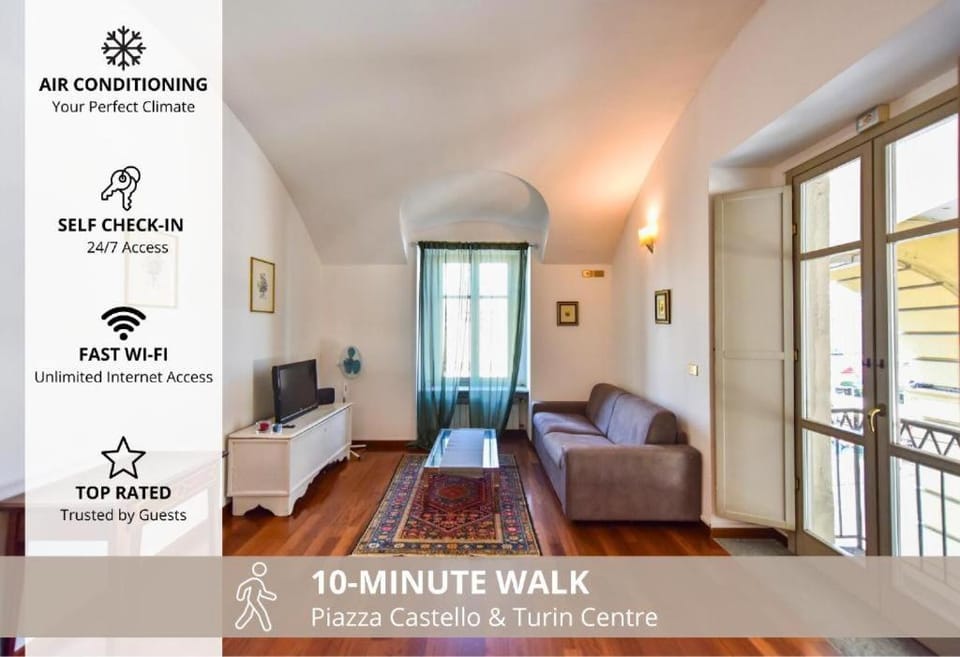 Pzza della Repubblica 2 min Duomo WiFi &Comfort Apartment in Turin