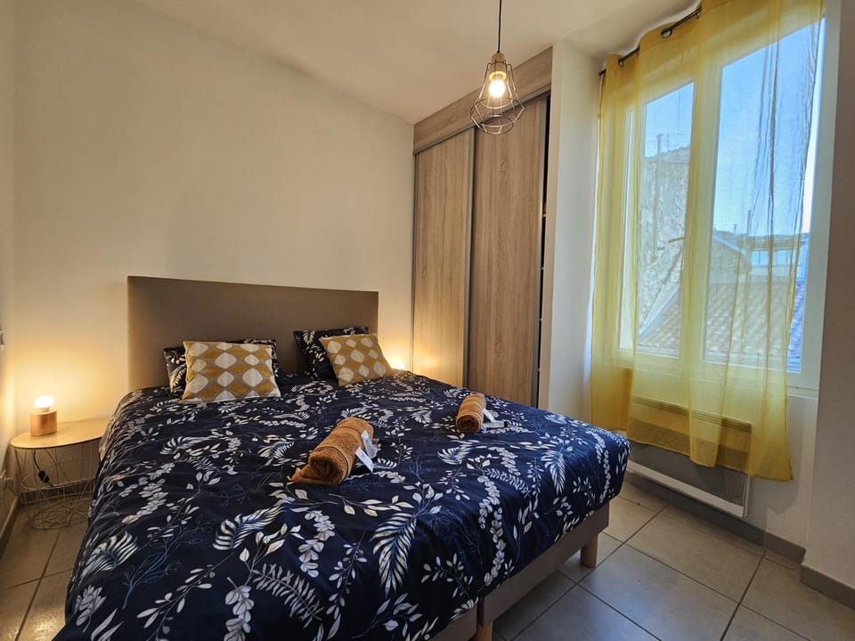 le minimaliste - clim - terrasse Apartment in Nimes
