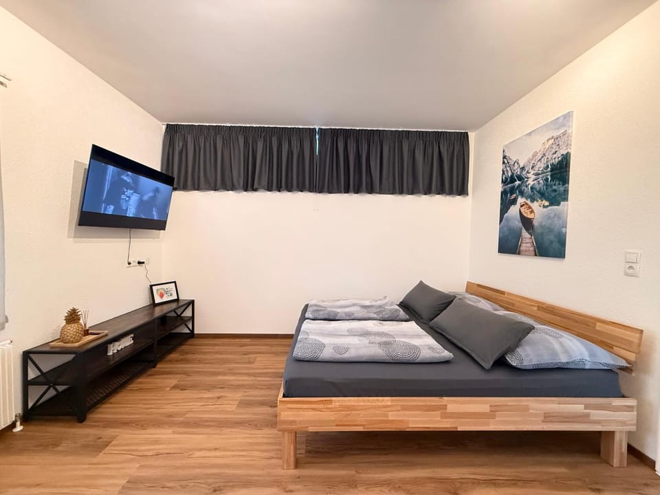 Bed, TV and multimedia