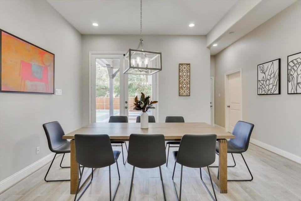Trendy and Modern home with a Private Pool House in Rowlett