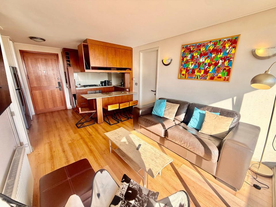 Cama king piscina climatizada a pasos del casino Apartment in Vina del Mar