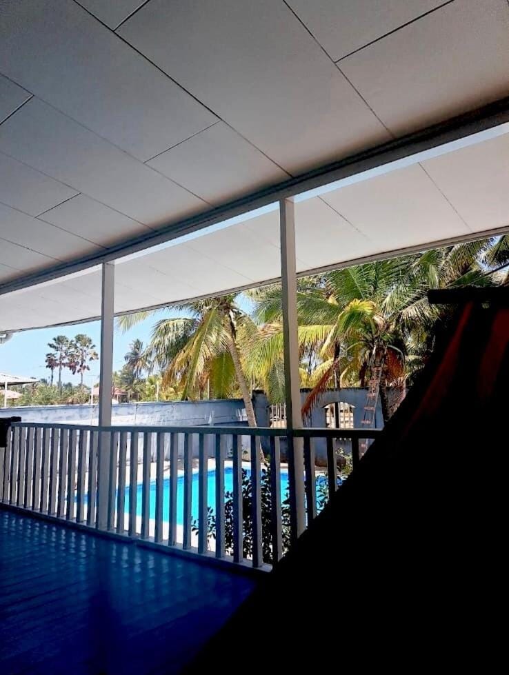 View (from property/room), Balcony/Terrace, Pool view