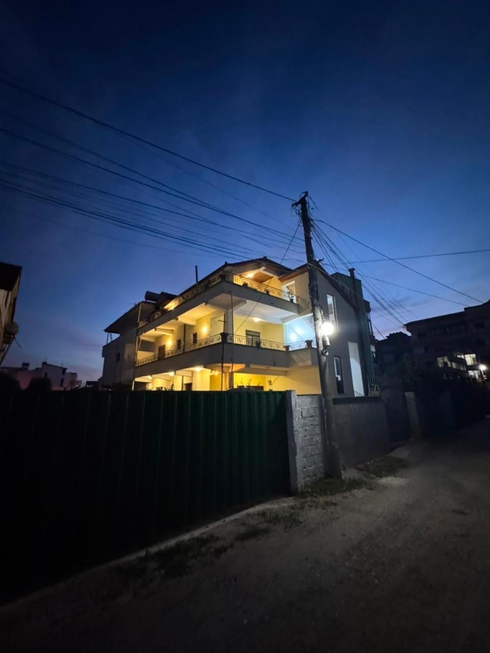 Property building, Night