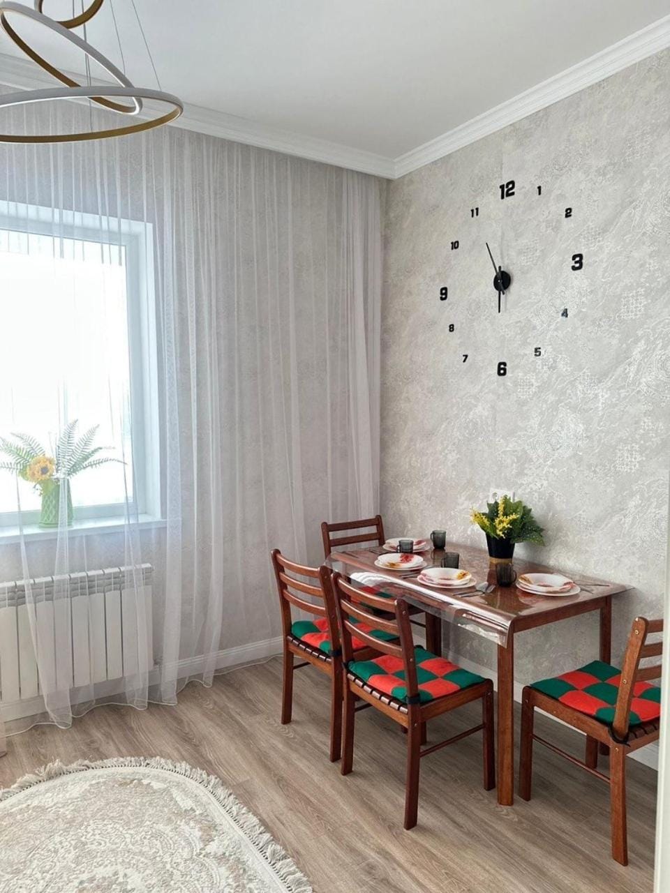 Прекрасные вместительные апартаменты на Левом берегу столицы Apartment in Kazakhstan