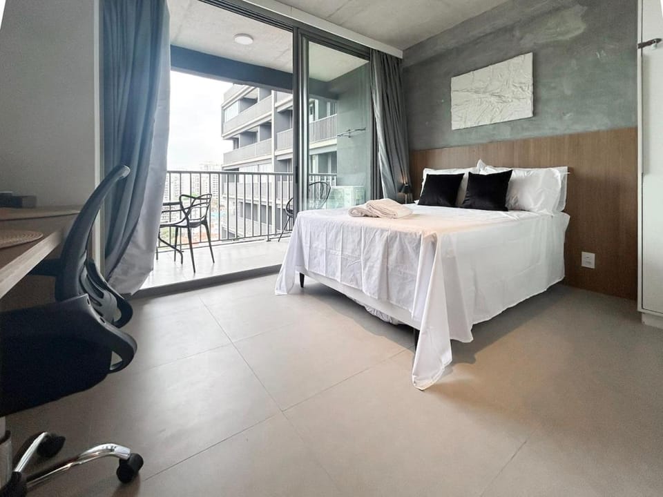 DM815 · Spot Vila Mariana| Design| 4 min Metrô |Academia Apartment in Sao Paulo City