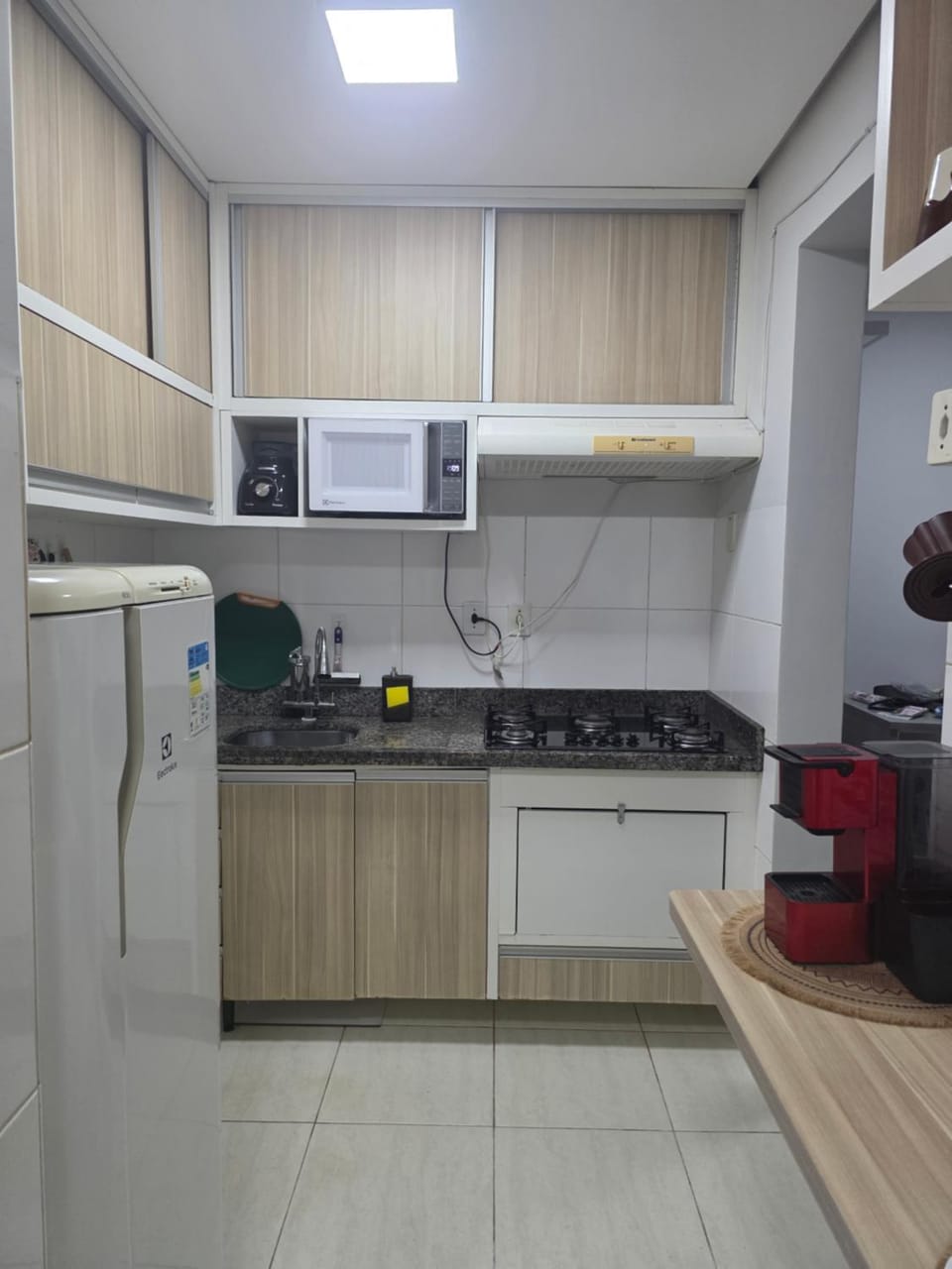 Kitchen or kitchenette, oven, stove