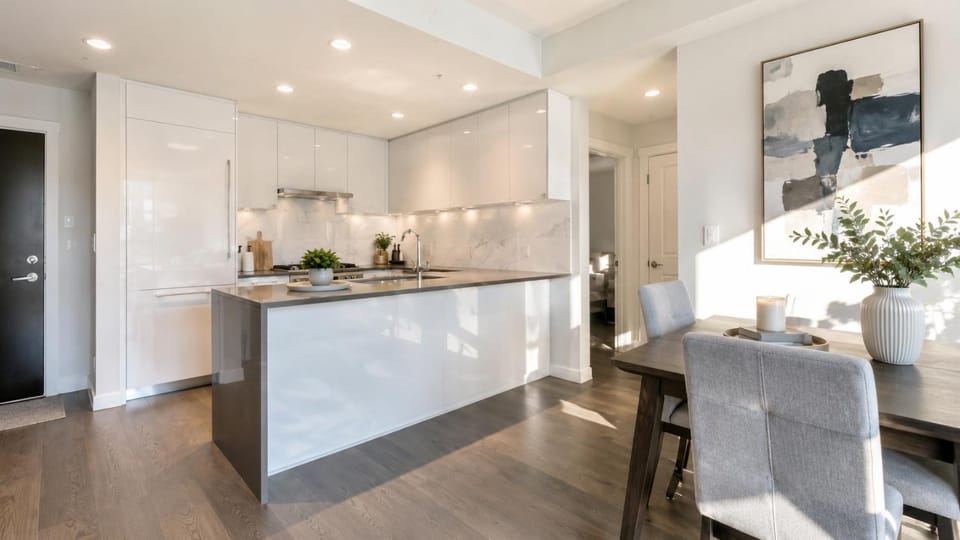 Walk Everywhere from This Chic 2BR Apartment in Vancouver