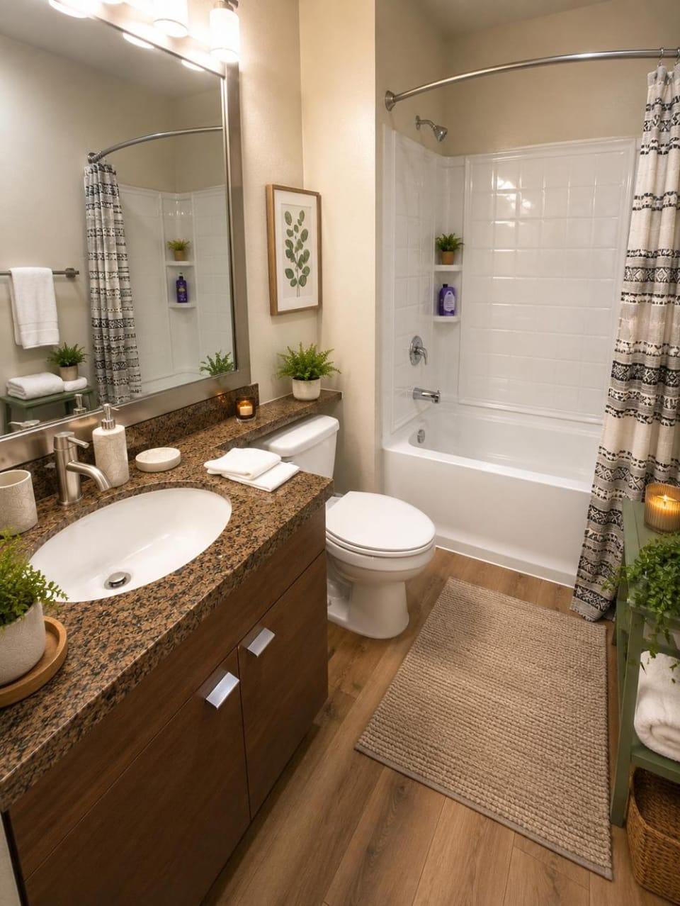 Shower, Toilet, Bath