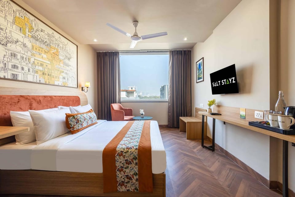 Bed, TV and multimedia, Coffee/tea facilities, Photo of the whole room, Seating area, Bedroom