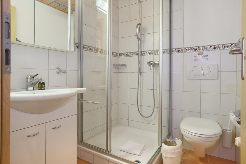 Shower, Toilet, Bathroom, towels