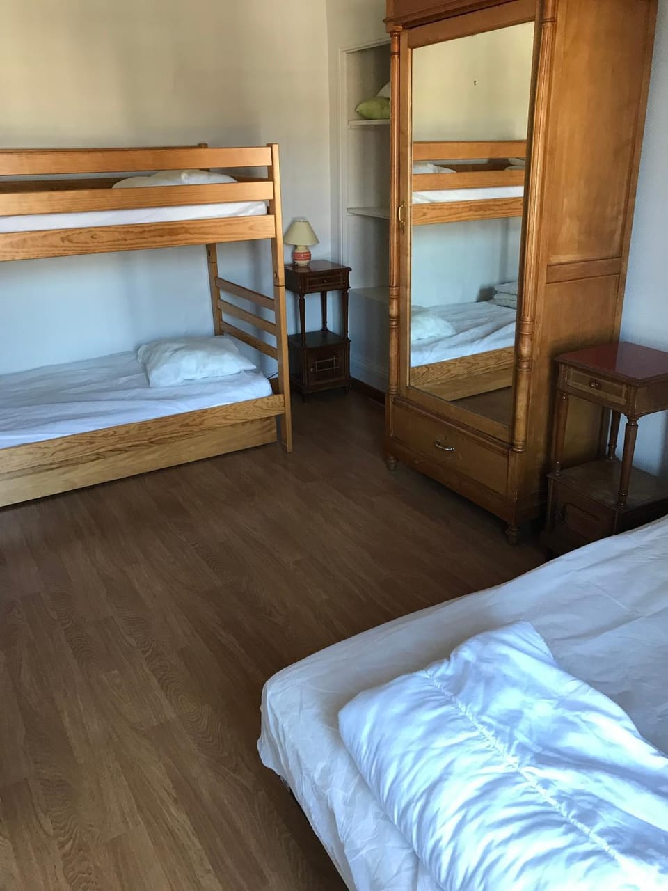Property building, Living room, Bedroom