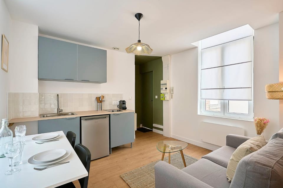 One-bedroom apartment in the heart of Croix. Apartment in Hauts-de-France