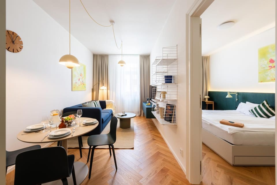 Living room, Bedroom