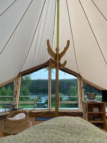 Trysil hyttegrend & camping - Glamping tent with unique view Luxury tent in Innlandet