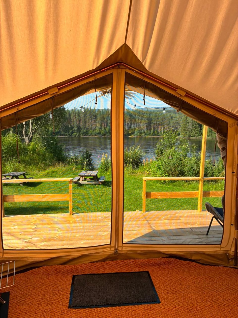 Trysil hyttegrend & camping - Glamping tent with unique view Luxury tent in Innlandet