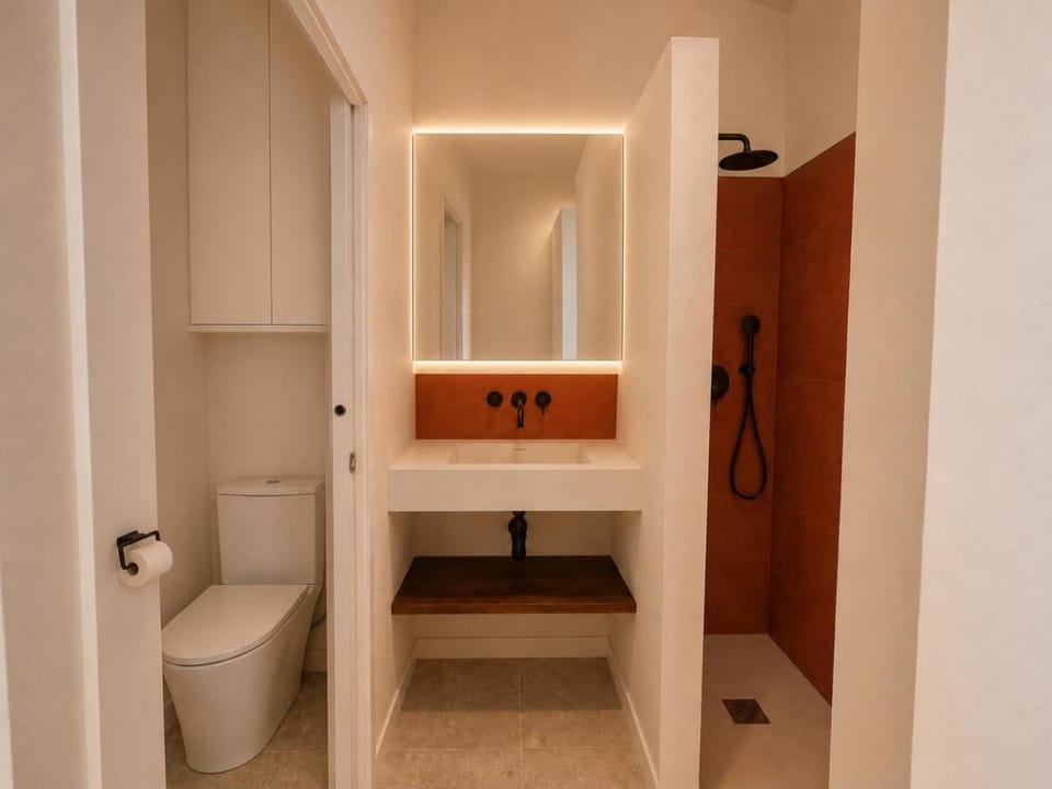 Shower, Toilet, Bathroom