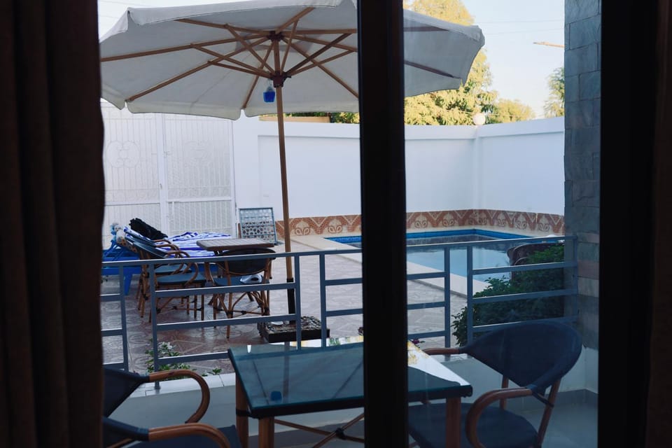 Seating area, Pool view, Swimming pool