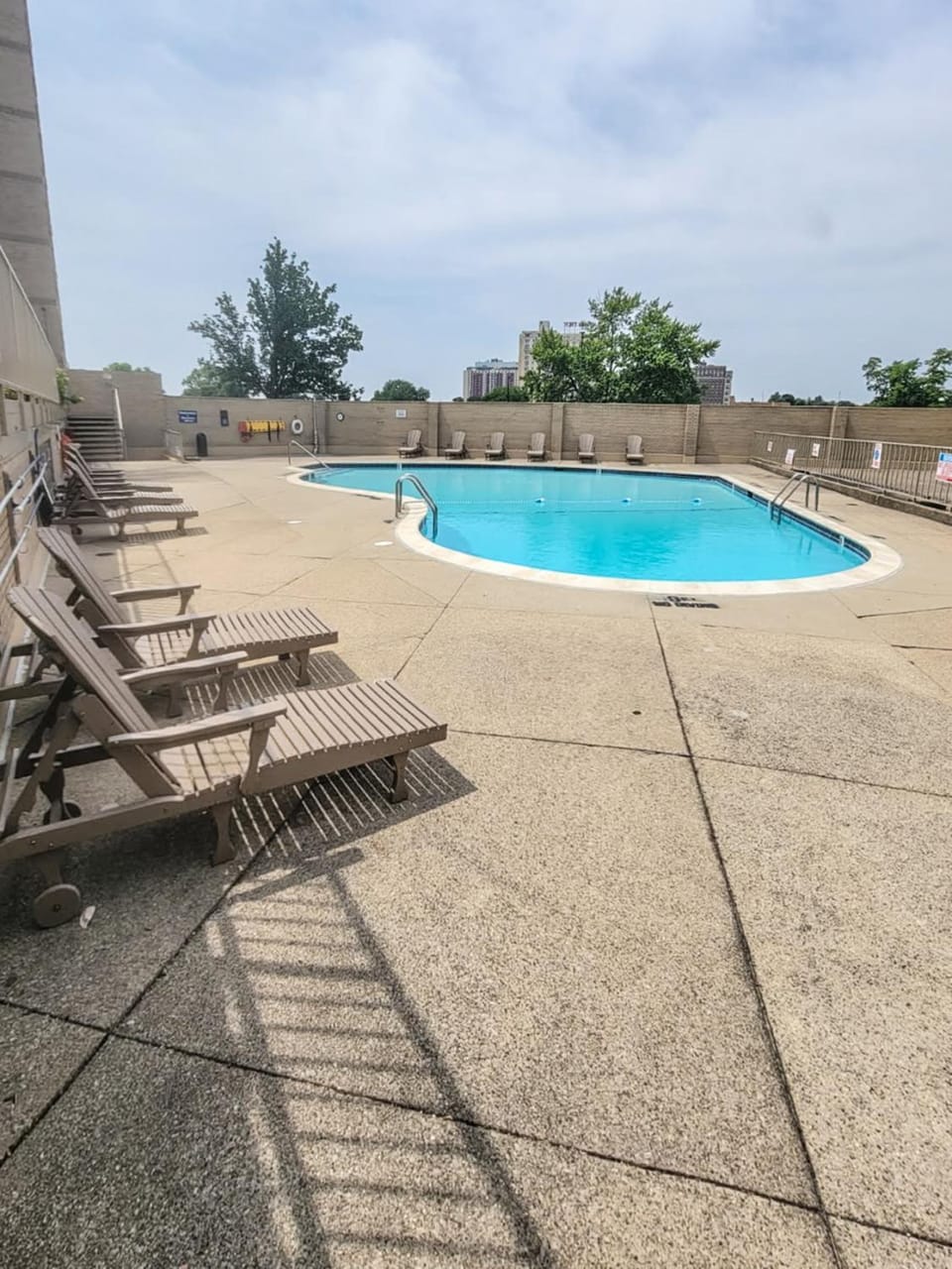 Pool view, Swimming pool