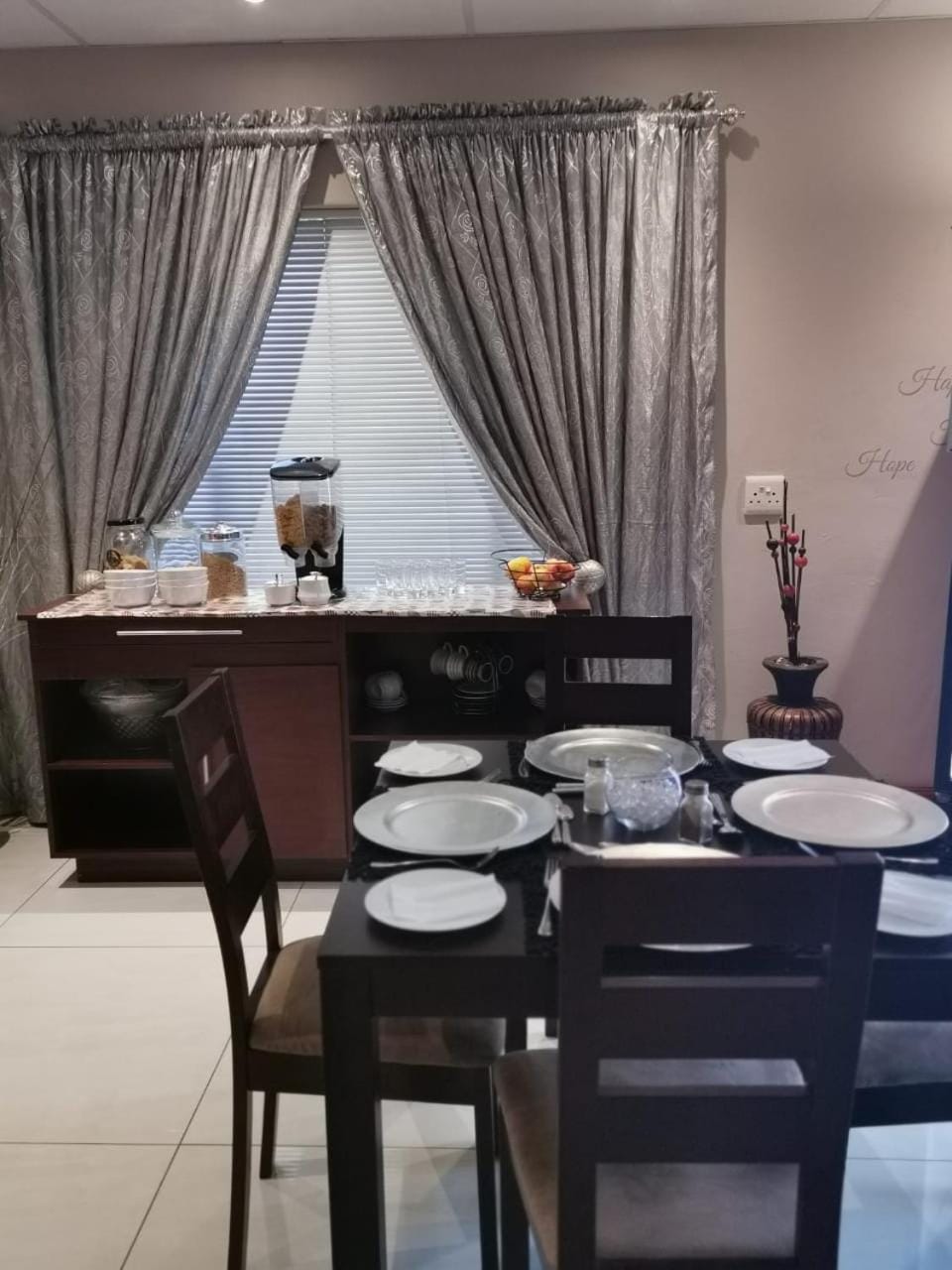 Dining area